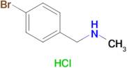 1-(4-Bromophenyl)-N-methylmethanamine hydrochloride