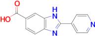2-(Pyridin-4-yl)-1H-benzo[d]imidazole-6-carboxylic acid