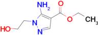 Ethyl 5-amino-1-(2-hydroxyethyl)-1H-pyrazole-4-carboxylate