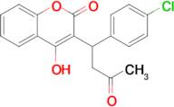 3-(1-(4-Chlorophenyl)-3-oxobutyl)-4-hydroxy-2H-chromen-2-one