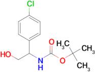 tert-Butyl (1-(4-chlorophenyl)-2-hydroxyethyl)carbamate