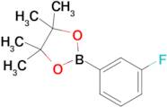 2-(3-Fluorophenyl)-4,4,5,5-tetramethyl-1,3,2-dioxaborolane