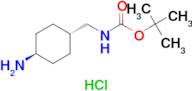 tert-Butyl (((1r,4r)-4-aminocyclohexyl)methyl)carbamate hydrochloride