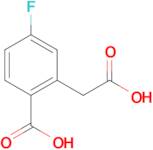 2-(Carboxymethyl)-4-fluorobenzoic acid