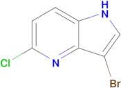 3-Bromo-5-chloro-1H-pyrrolo[3,2-b]pyridine