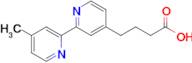 4-(4'-Methyl-[2,2'-bipyridin]-4-yl)butanoic acid