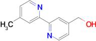 (4'-Methyl-[2,2'-bipyridin]-4-yl)methanol