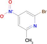 2-Bromo-6-methyl-4-nitropyridine