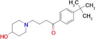 1-(4-(tert-Butyl)phenyl)-4-(4-hydroxypiperidin-1-yl)butan-1-one