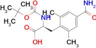 (S)-2-((tert-Butoxycarbonyl)amino)-3-(4-carbamoyl-2,6-dimethylphenyl)propanoic acid