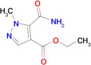 Ethyl 5-carbamoyl-1-methyl-1H-pyrazole-4-carboxylate