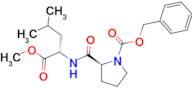 (S)-Benzyl 2-(((S)-1-methoxy-4-methyl-1-oxopentan-2-yl)carbamoyl)pyrrolidine-1-carboxylate