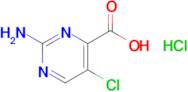 2-Amino-5-chloropyrimidine-4-carboxylic acid hydrochloride