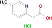 2-(5-Methylpyridin-2-yl)acetic acid hydrochloride