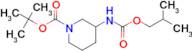 tert-butyl 3-[(isobutoxycarbonyl)amino]piperidine-1-carboxylate