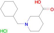 1-(cyclohexylmethyl)piperidine-3-carboxylic acid hydrochloride