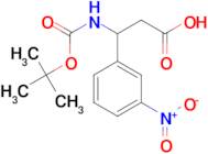 3-(Boc-amino)-3-(3-nitrophenyl)propionic acid