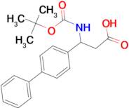 (R,S)-Boc-3-amino-3-(biphenyl-4-yl)-propionic acid