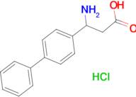 3-amino-3-(1,1'-biphenyl-4-yl)propanoic acid hydrochloride