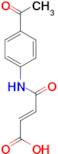 3-(N-(4-Acetylphenyl)carbamoyl)prop-2-enoic acid, 98%