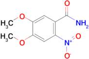 3,4-Dimethoxy-6-nitrobenzamide, 97%