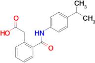 2-(2-(N-(4-(Isopropyl)phenyl)carbamoyl)phenyl)acetic acid, 98%