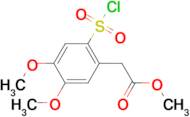 Methyl 2-(2-(chlorosulfonyl)-4,5-dimethoxyphenyl)acetate, 95%