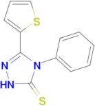 4-phenyl-3-(2-thienyl)-1,2,4-triazoline-5-thione 98%