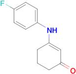 3-((4-fluorophenyl)amino)cyclohex-2-en-1-one, 98%