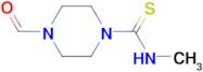 4-((methylamino)thioxomethyl)piperazinecarbaldehyde, 95%