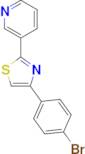 4-(4-bromophenyl)-2-(3-pyridyl)-1,3-thiazole, 95%