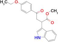 methyl 4-(4-ethoxyphenyl)-2-indol-3-yl-4-oxobutanoate, 98%