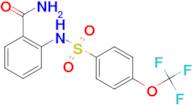 2-(((4-(Trifluoromethoxy)phenyl)sulfonyl)amino)benzamide