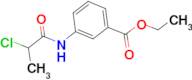 Ethyl 3-(2-chloropropanoylamino)benzoate, 98%