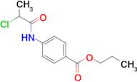 Propyl 4-(2-chloropropanoylamino)benzoate, 98%