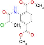 Dimethyl 2-(2-chloropropionamido)terephthalate