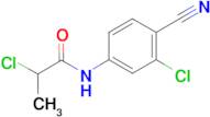 2-Chloro-N-(3-chloro-4-cyanophenyl)propanamide, 95%