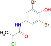 N-(3,5-Dibromo-4-hydroxyphenyl)-2-chloropropanamide, 95%