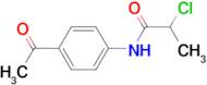 N-(4-Acetylphenyl)-2-chloropropanamide, 98%