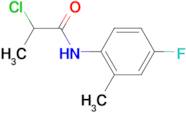N-(4-Fluoro-2-methylphenyl)-2-chloropropanamide, 95%