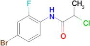 N-(4-Bromo-2-fluorophenyl)-2-chloropropanamide, 95%
