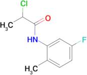 N-(5-Fluoro-2-methylphenyl)-2-chloropropanamide, 95%