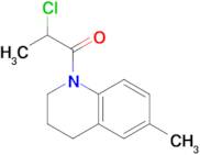 2-Chloro-1-(6-methyl(1,2,3,4-tetrahydroquinolyl))propan-1-one, 95%