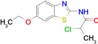 2-Chloro-N-(6-ethoxybenzothiazol-2-yl)propanamide, 95%