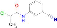 N-(3-Cyanophenyl)-2-chloropropanamide, 95%