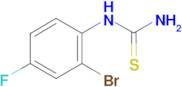 N-(2-bromo-4-fluorophenyl)thiourea, 95%