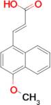 3-(4-Methoxy-1-naphthyl)acrylic acid