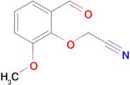 2-(2-Formyl-6-methoxyphenoxy)acetonitrile