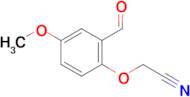2-(2-formyl-4-methoxyphenoxy)acetonitrile, 95%