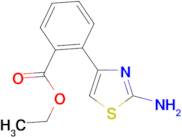 Ethyl 2-(2-amino-1,3-thiazol-4-yl)benzenecarboxylate, 95%